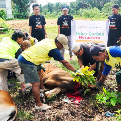 Qurban untuk Umat: Wahdah Islamiyah Buol Distribusikan 850 Kg Daging ke Daerah Pelosok