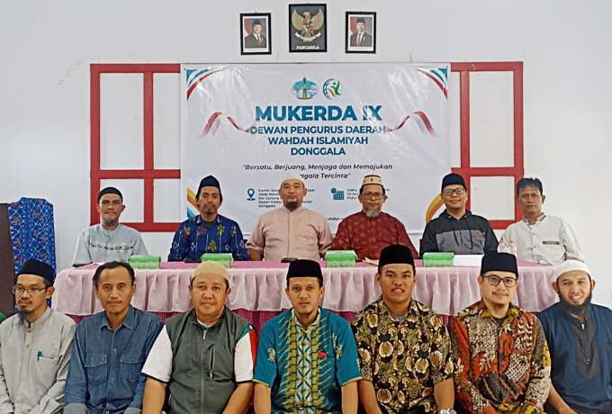 DPD Wahdah Islamiyah Donggala Gelar Mukerda IX Tahun 2026