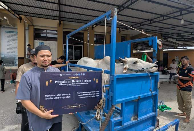 Profesional dan Bersertifikat, DPD Wahdah Islamiyah Palu Dipercaya Kelola Kurban BI Sulteng