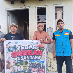330 Kilogram Daging Kurban Disalurkan, Wahdah Islamiyah Buol Jangkau Masyarakat Karamat dan Biau