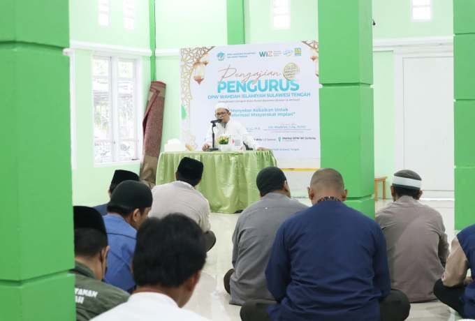 DPW Wahdah Islamiyah Sulteng Gelar Pengajian dan Buka Puasa, Tekankan Peran Dakwah dan Ketahanan Kel