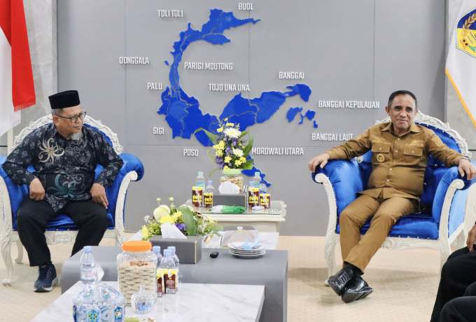 Wahdah Islamiyah Sulteng Bertemu Gubernur Bahas Pendidikan Al-Qur’an dan Mukerwil XII