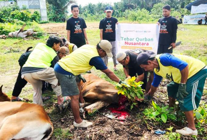 Qurban untuk Umat: Wahdah Islamiyah Buol Distribusikan 850 Kg Daging ke Daerah Pelosok